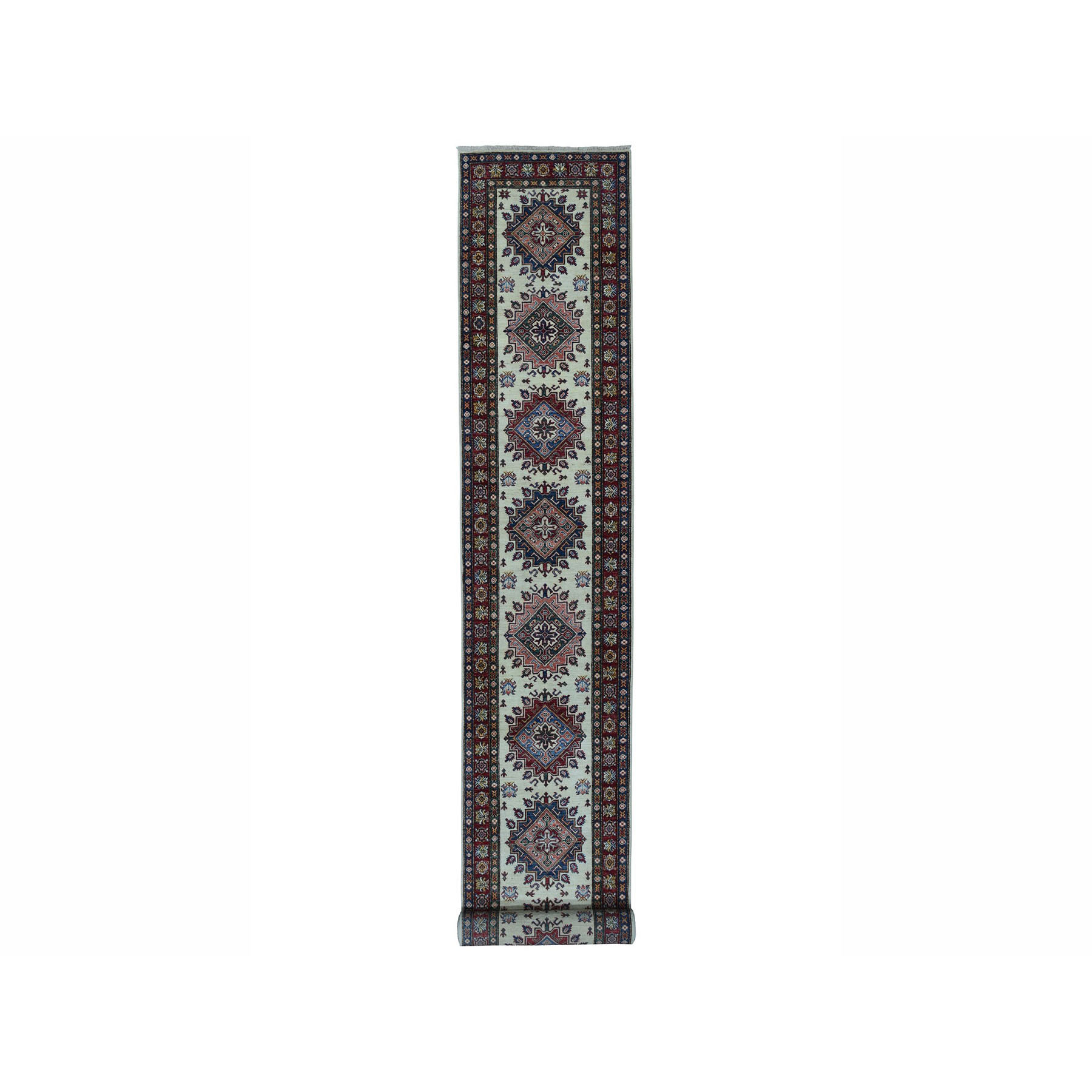 Traditional Wool Hand-Knotted Area Rug 2'9